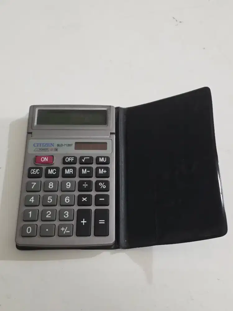 Kalkulator CITIZEN SLD - 7120T mati habis baterai