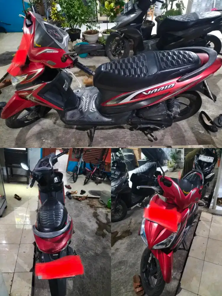 Honda Vario 2015 ss komplit,pajak baru diperpanjang,starter,listrik on