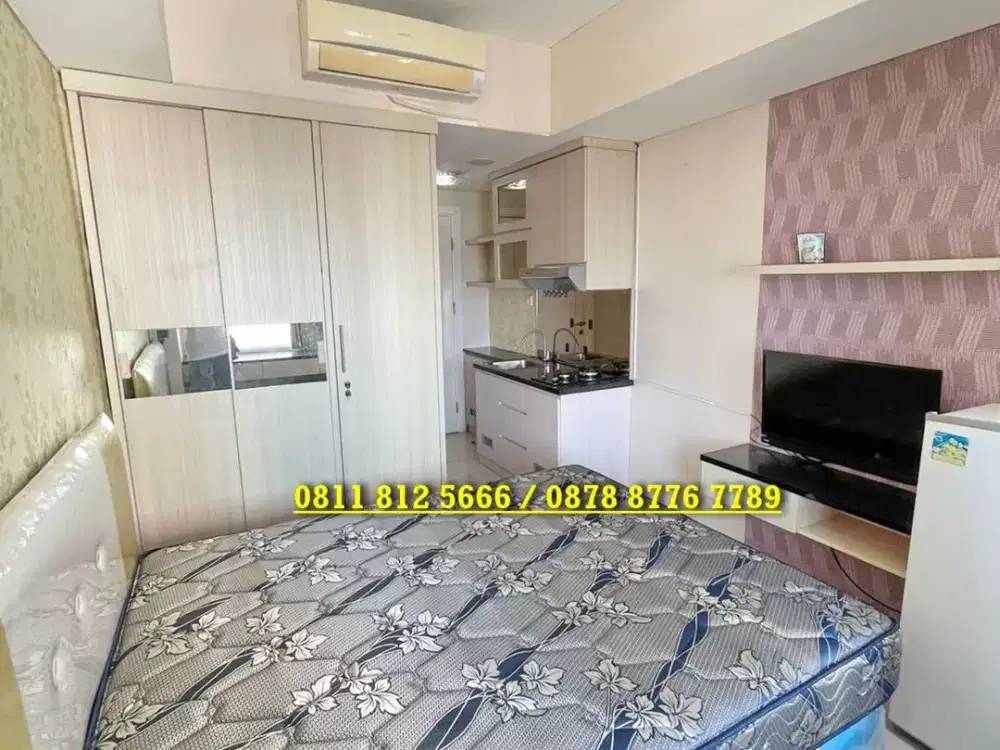 Apartemen Green Lake Sunter Studio Furnished Minimalis, Jakarta Utara