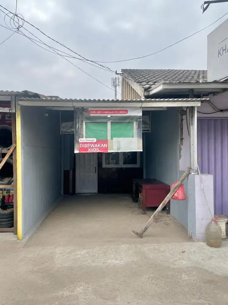 Disewakan Kios strategis Bekasi timur Dekat BTC Mall