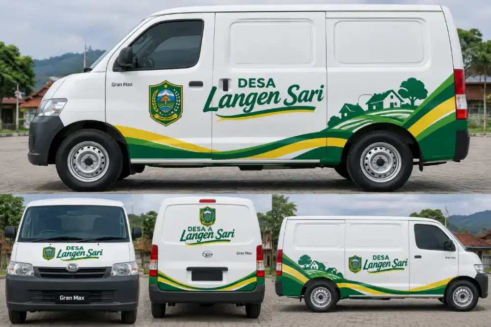 Decal sticker mobil