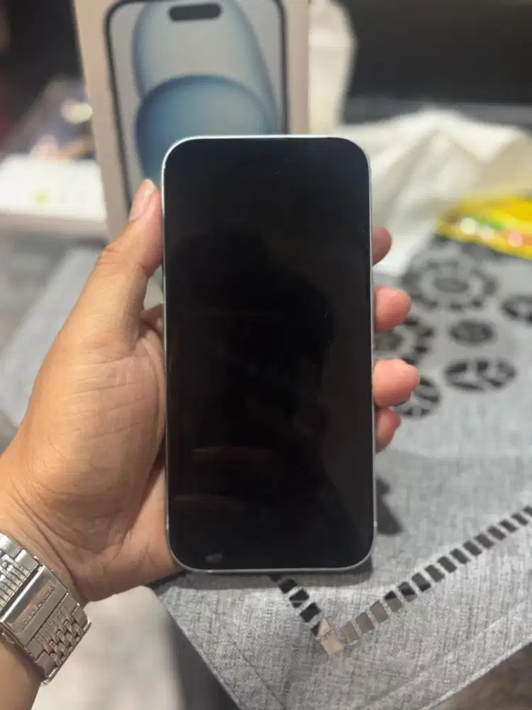Iphone 15 Basic Blue, 128GB ex iBox