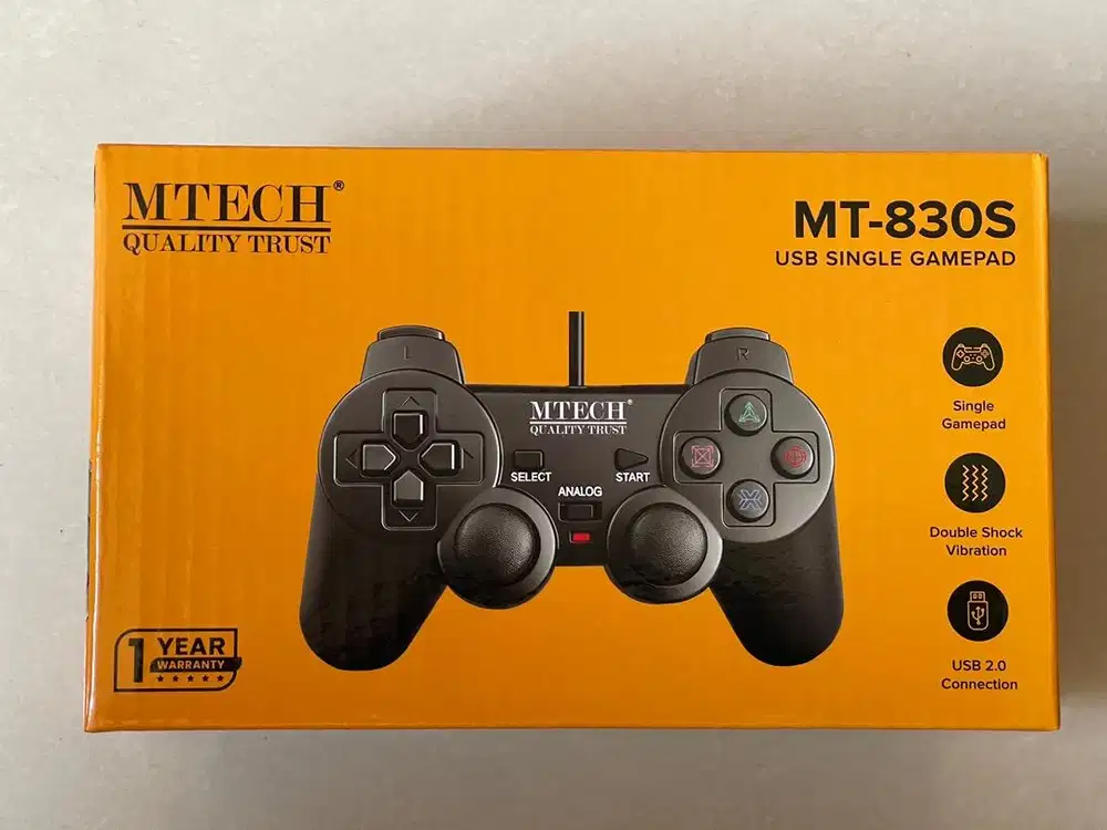 Gamepad Single Black M-Tech