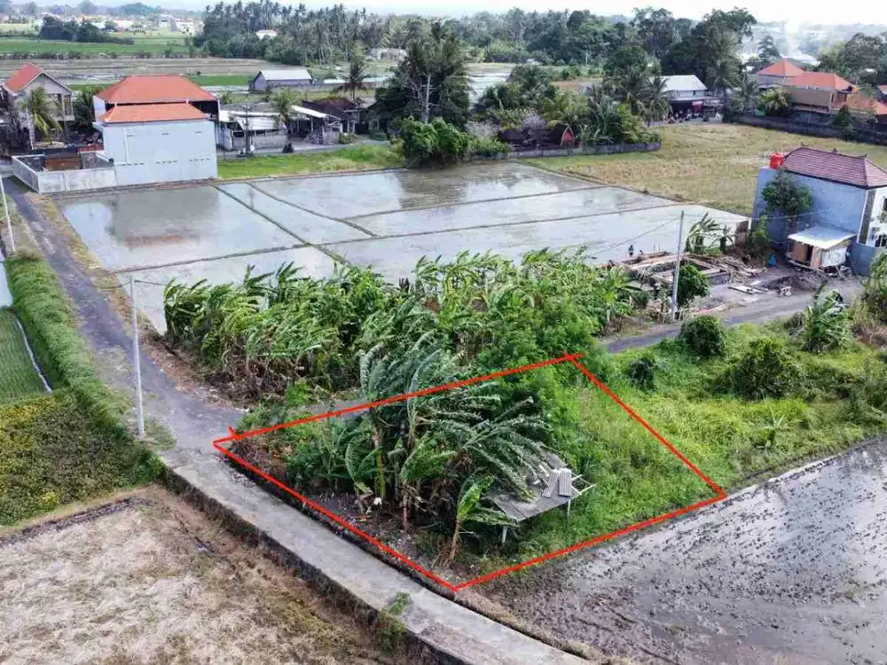 jual tanah di kedunggu.lt 215m2. harga global 1.650.000.000 nego