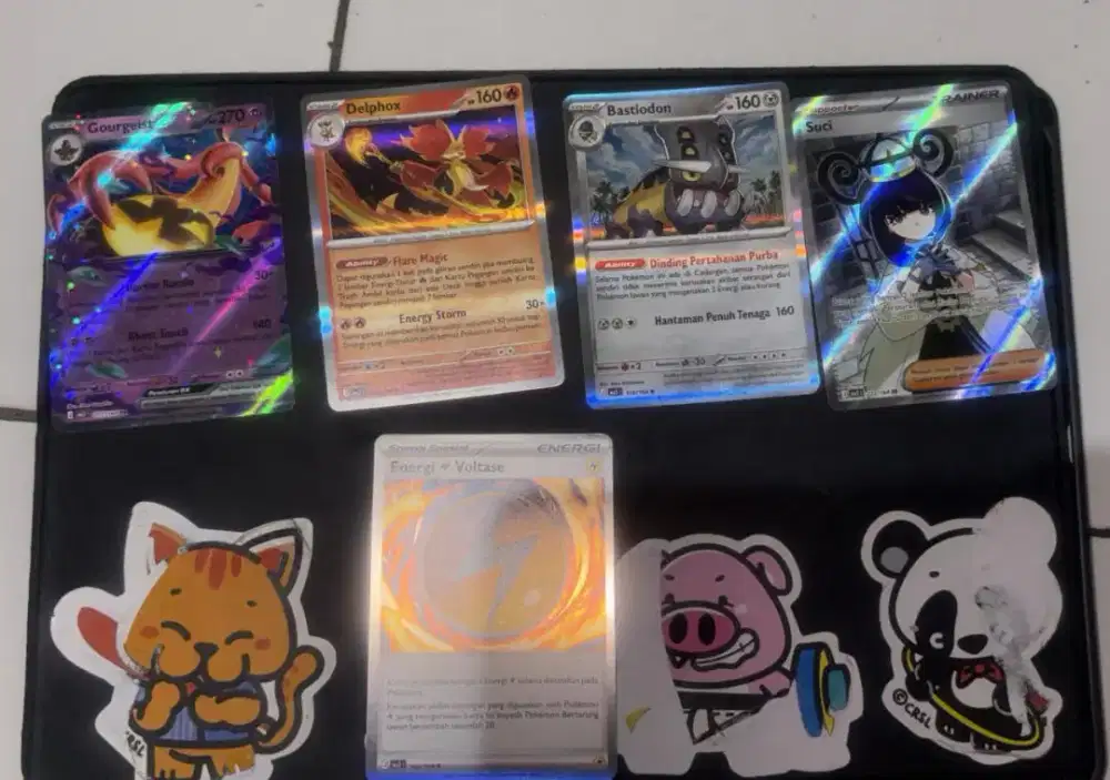 KARTU POKEMON SR RR R
