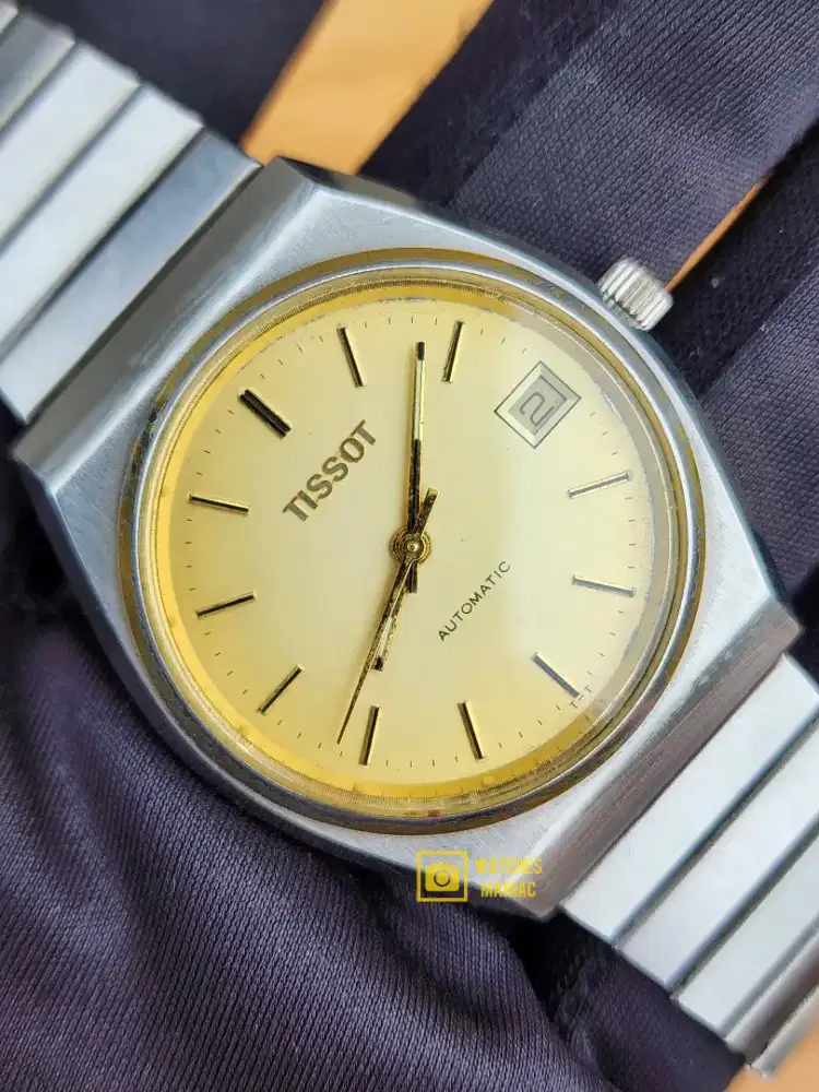 Jam Tangan Rare Vintage Ti5sot Seastar Vintage Automatic Swiss Made