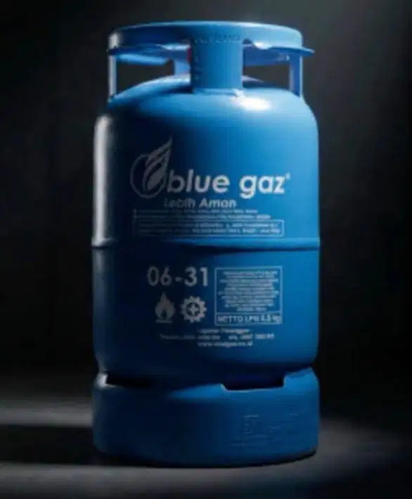 (PAKETAN) Tabung gas biru 12kg dan blue gas 5,5kg ada 2.