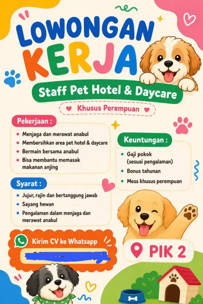 Pet hotel dan daycare