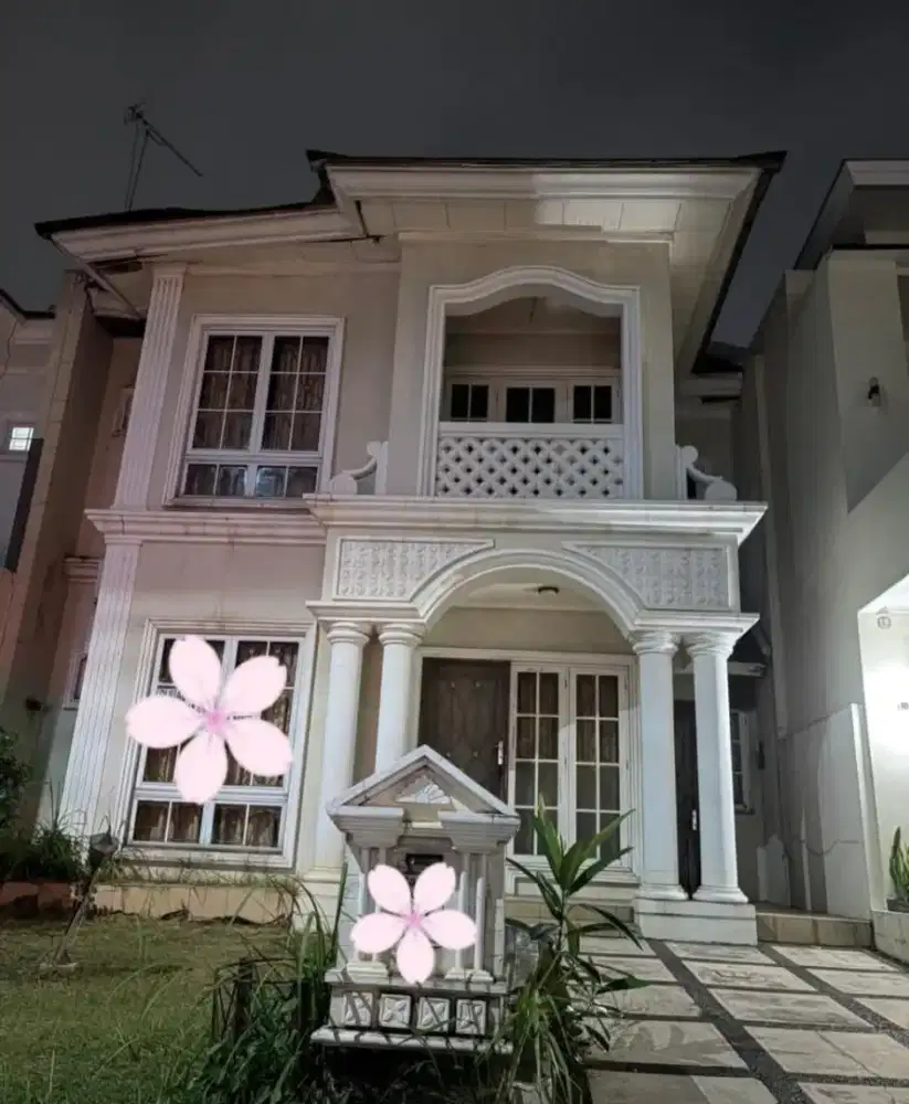 Dijual cepat rumah dicluster favorit di perumahan kota wisata Cibubur