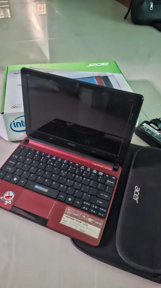 Acer Aspire One Matot –Lengkap Dus, Charger & Tas Ori (Buat Kanibalan)