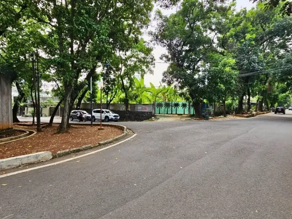 Tanah Dijual di Hang Jebat, Kebayoran Baru – Luas 1.638 m ², Corner Timur & Selatan
