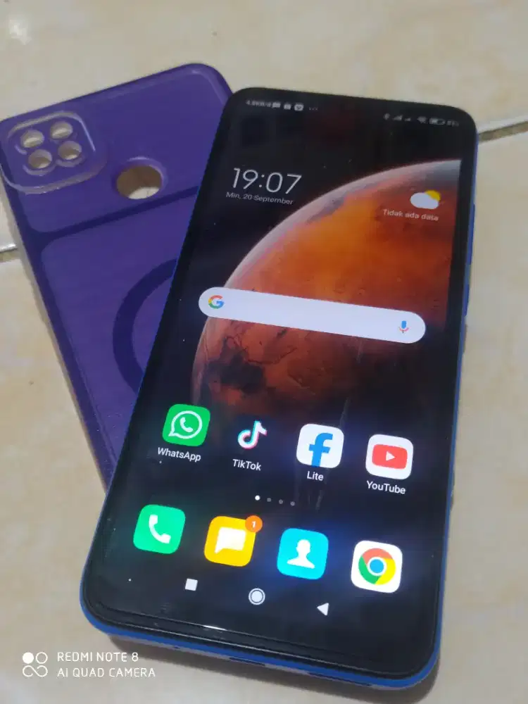 Redmi 9C RAM 4/64 Tinggal pake aja semua normal tanpa kendal hp pakean