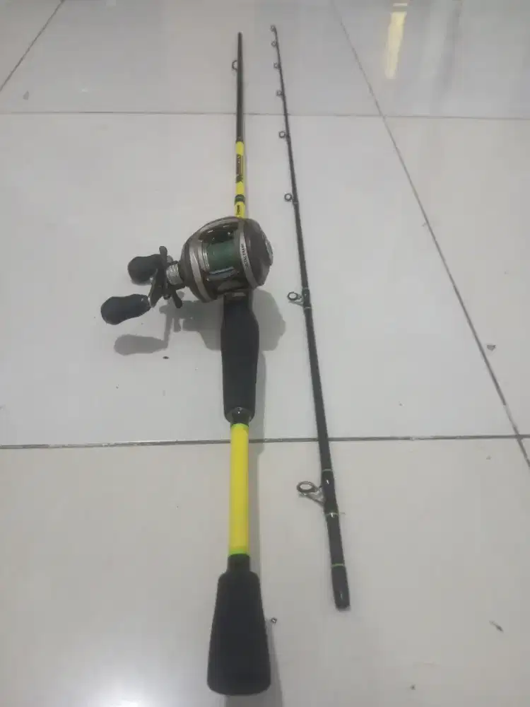 1 set joran casting ( joran & reel )