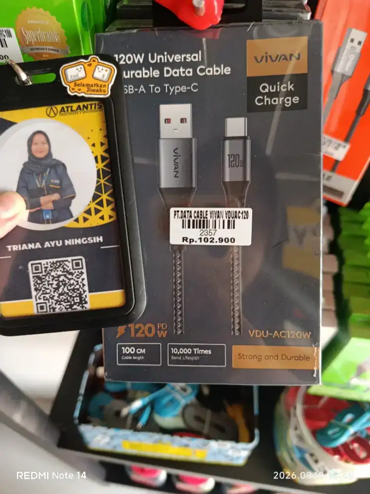 PT DATA CABLE VIVAN VDUAC120 | ATLANTIS DAHSYAT