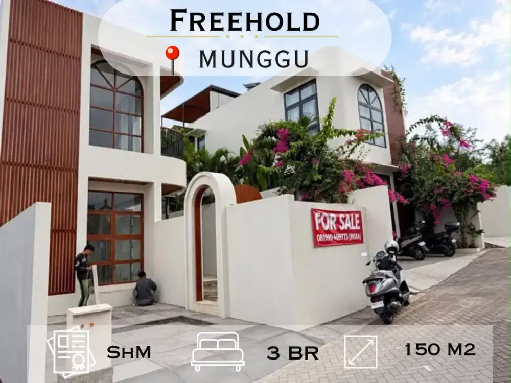 3 Unit Villa Dalam Kawasan Cluster Elite Green Lot - Munggu
