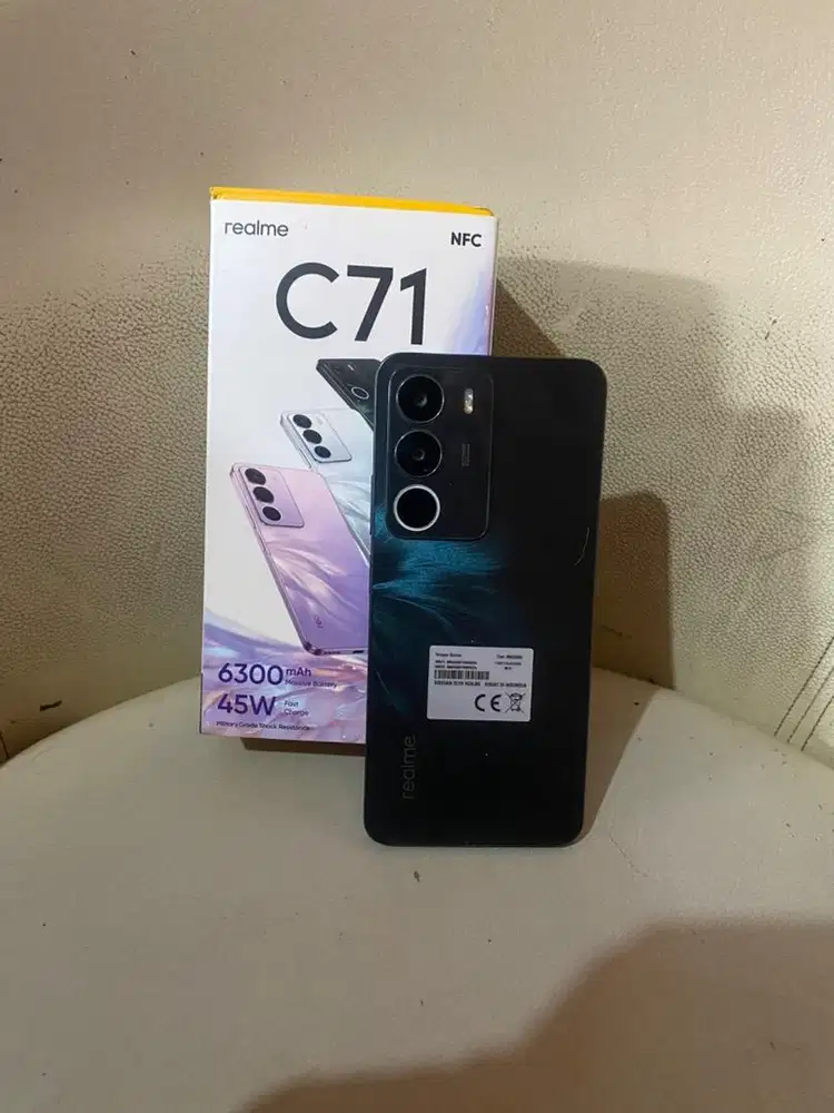 Realme c71 8/128 gb full set mulus 99%