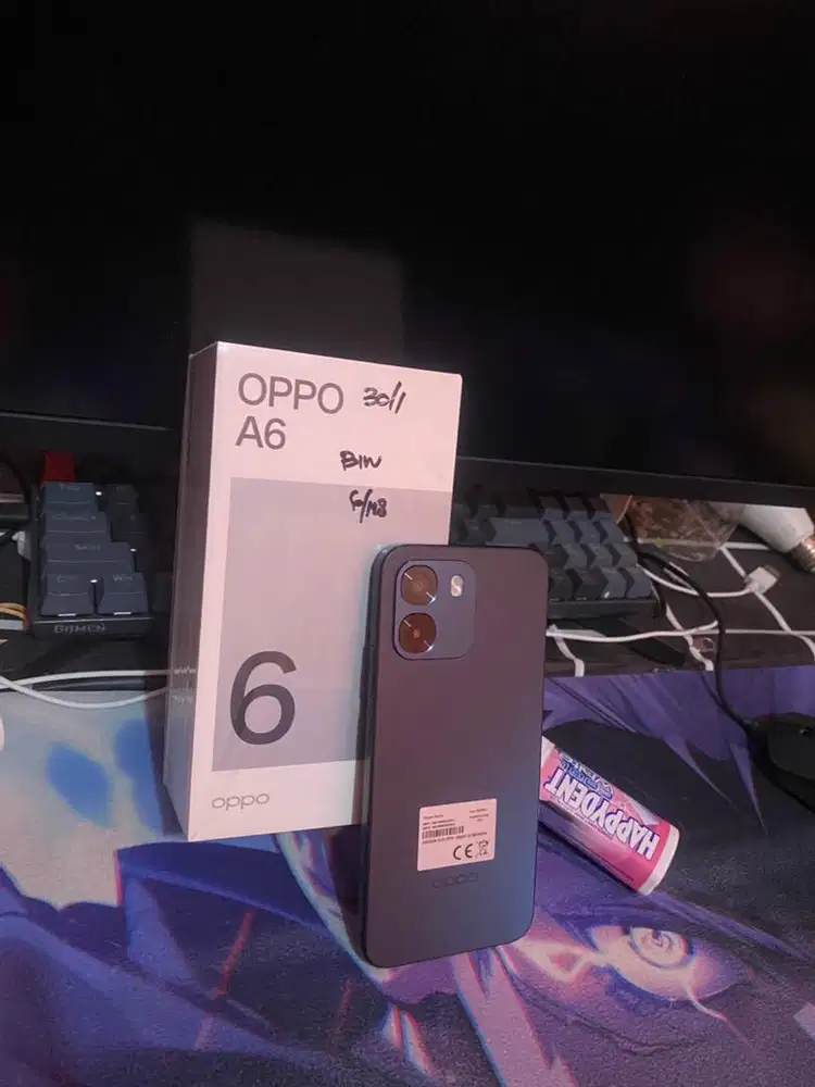 Oppo a6 6/128 gb full set mulus 99%