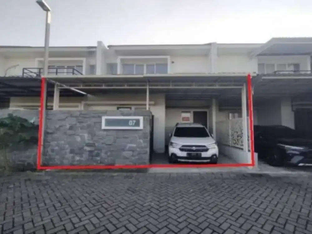 Lelang tanah bangunan rumah di de casa Lakarsantri surabaya