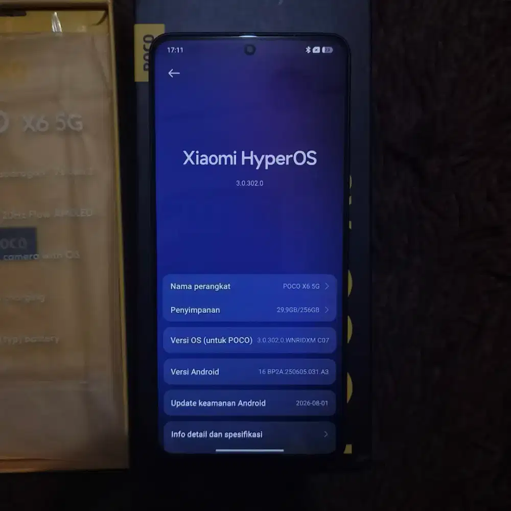 Poco X6 5G 12+12/256 GB