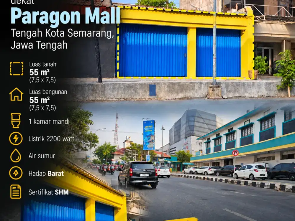 Tanjung, dekat Paragon Mall, Tengah Kota, cocok untuk angkringan, Semarang