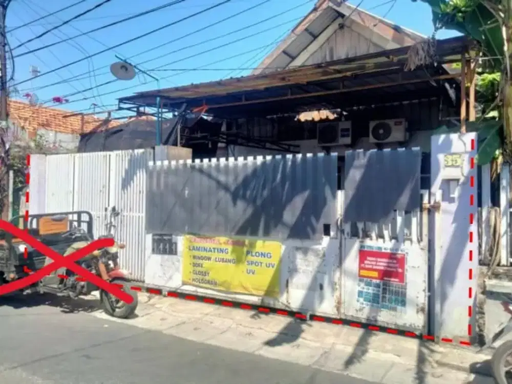 Lelang tanah bangunan di Petemon surabaya