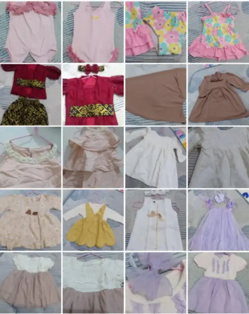 Preloved pakaian bayi nb-2 tahunan sekali pakai on shopee