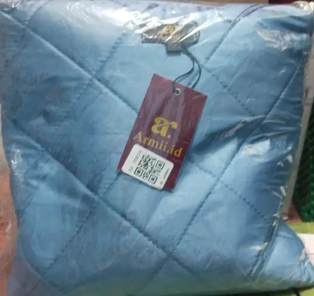Mukena wanita warna biru