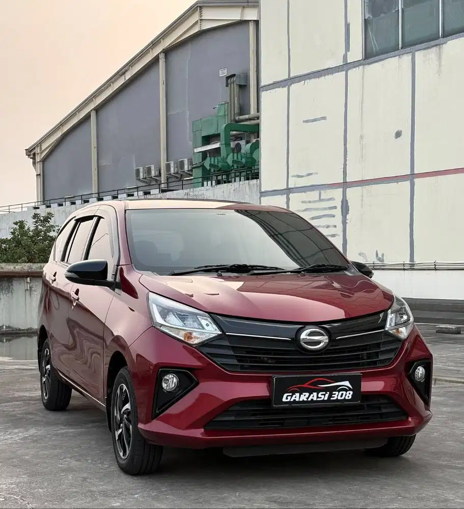 Daihatsu Sigra 1.2 R AT 2025 Facelift Merah KM 7 rb