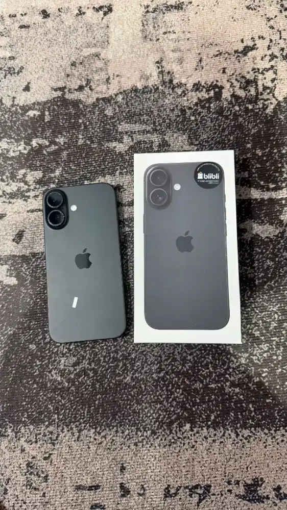 DIJUAL IPHONE 16 128GB BLACK
