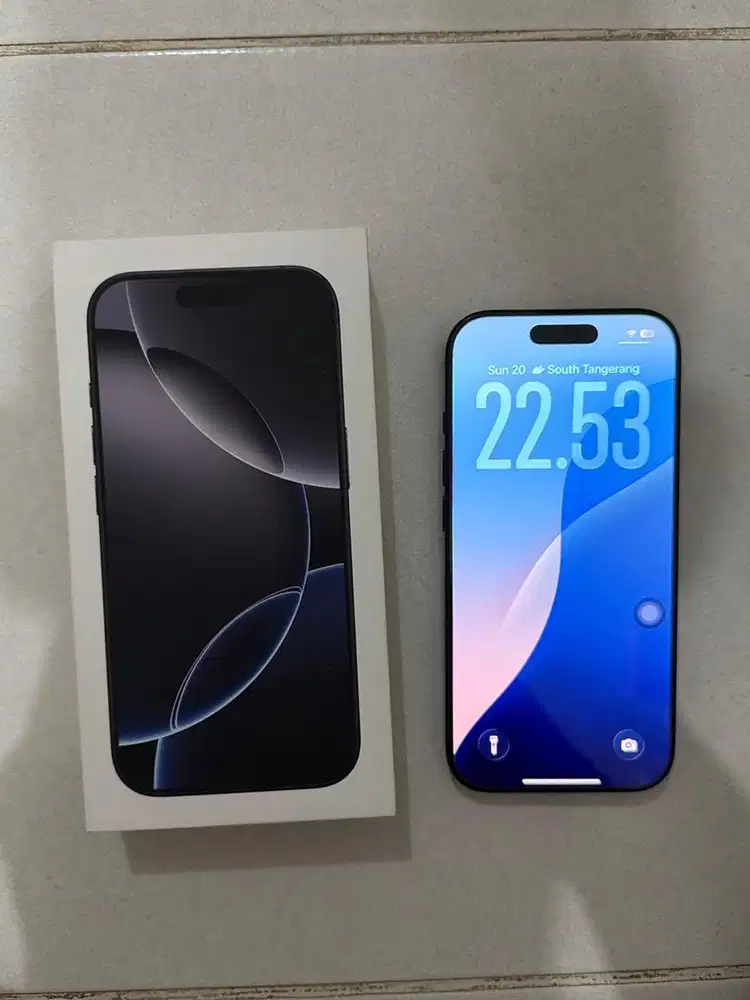 Iphone 16 pro, Black Titanium, 128GB (2nd)