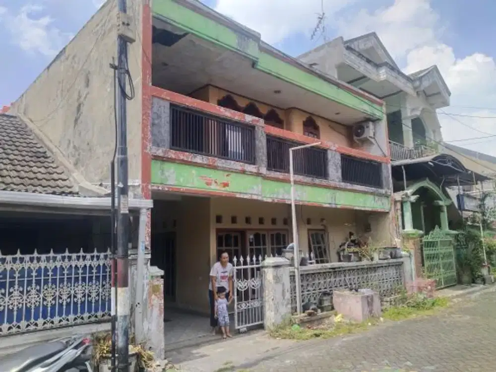 Lelang tanah bangunan rumah di Gunungsari indah surabaya