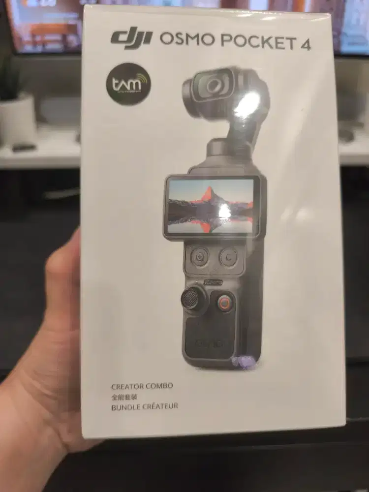 Jual DJI Osmo Pocket 4 creator combo Mulus 100%