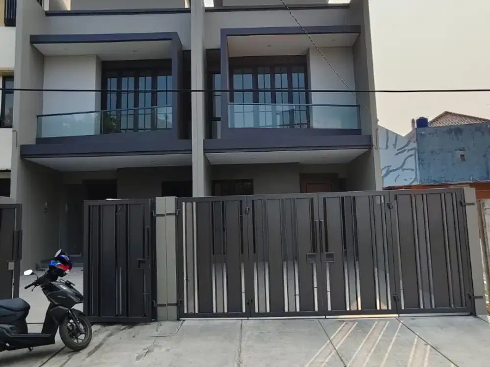 Rumah Baru 2 Lantai Premium di Kav DKI Meruya