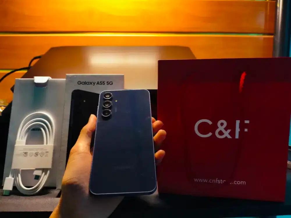 Samsung Galaxy A55 5G 8/256GB Resmi SEIN