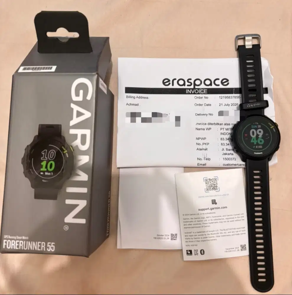 WTS Garmin Fore Runner 55