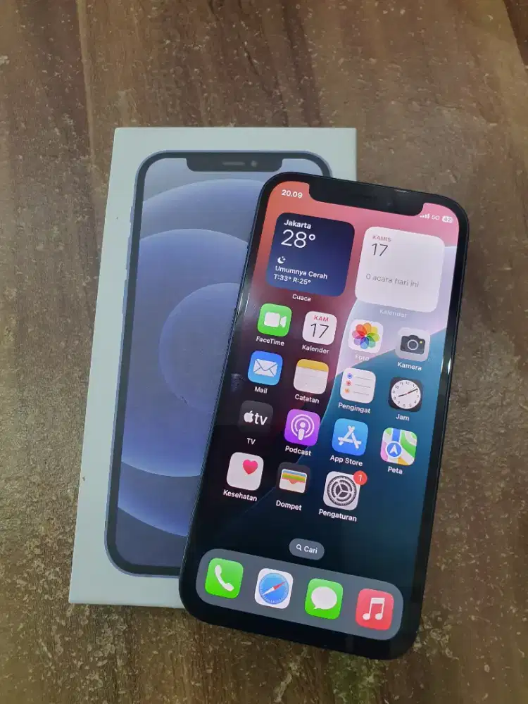 Iphone 12 mini 64GB Mulus Lengkap