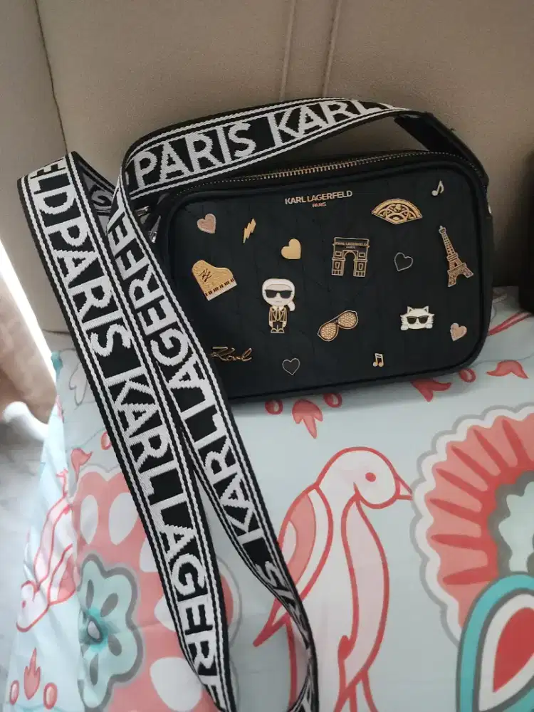 Jual tas Karl ori, hrg murah kondisi Pristine