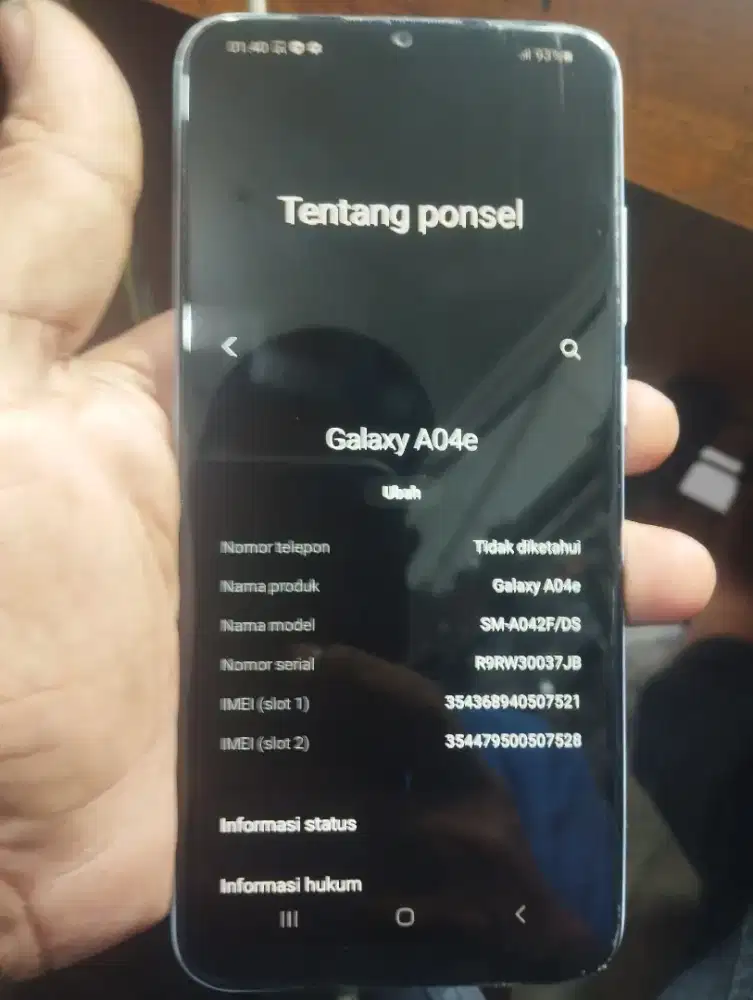 Handphone Samsung A04e
