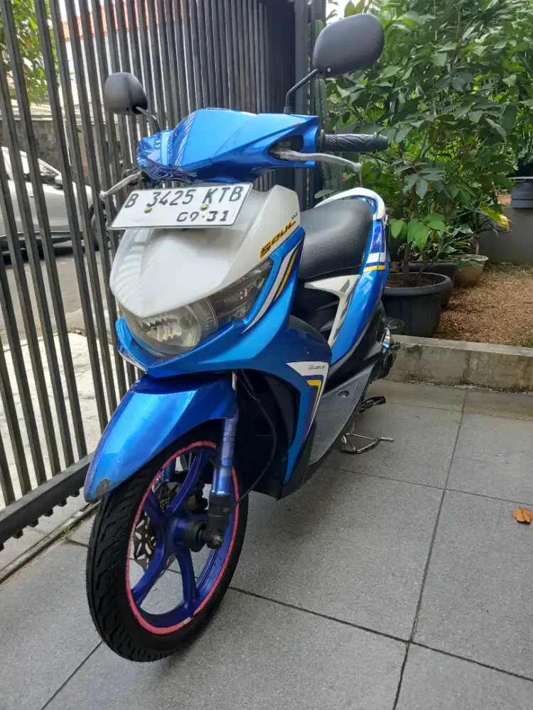 Mio Soul GT 115 2014 FI pajak hidup panjang ori