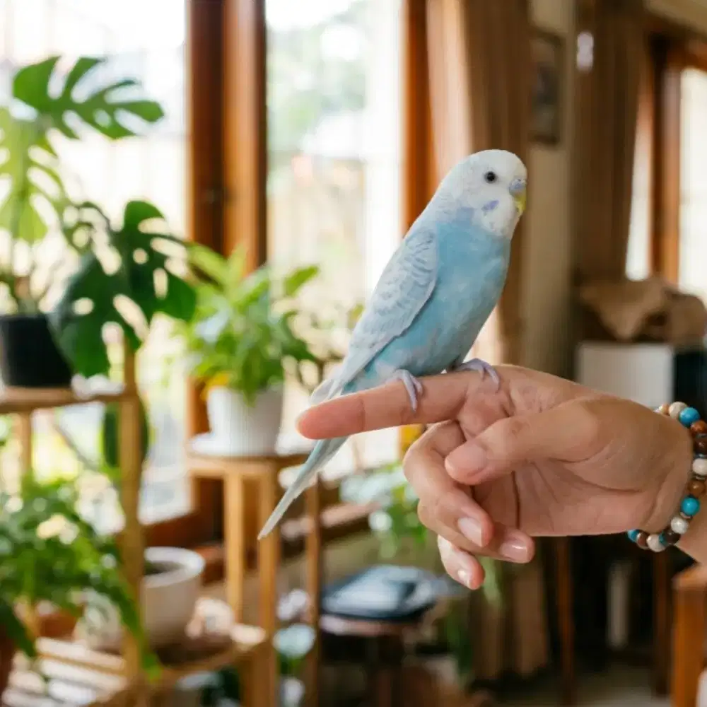 Burung Parkit Lokal Jinak