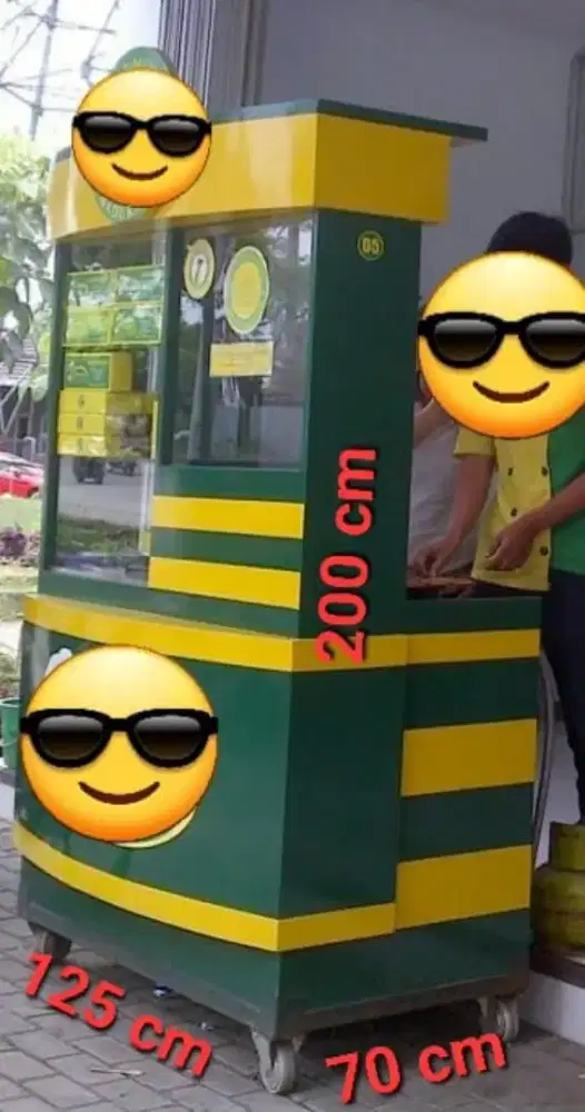 Roda Jualan /Booth Dagang