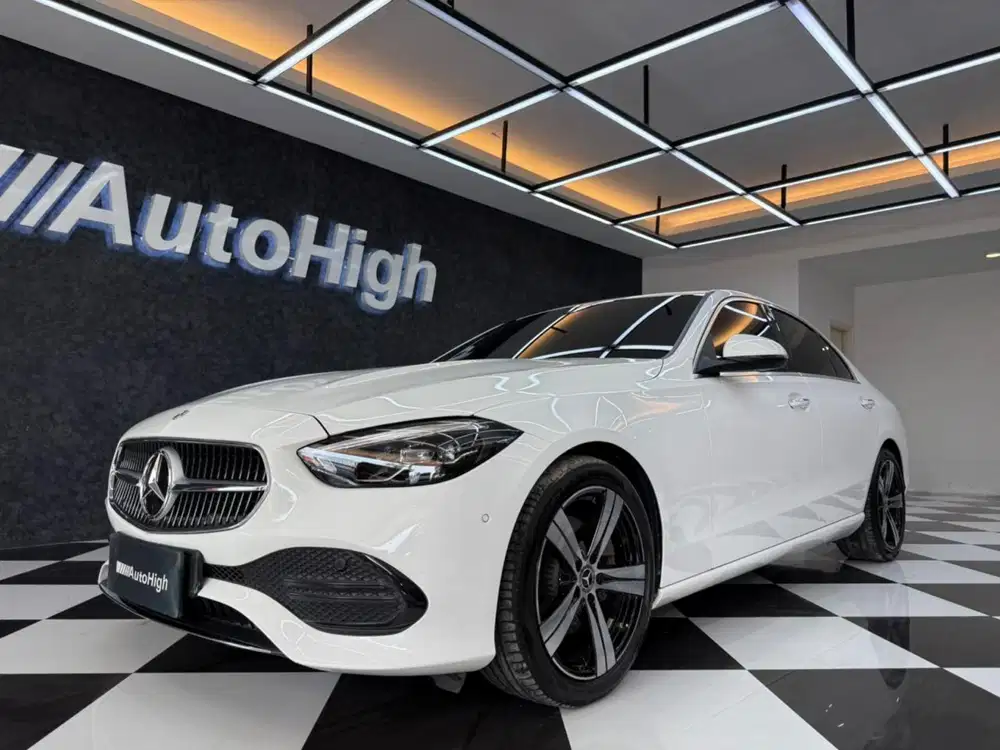 DP10% [Km17.000] C200 Avantgarde 2023 White Reg 2024 #AUTOHIGH