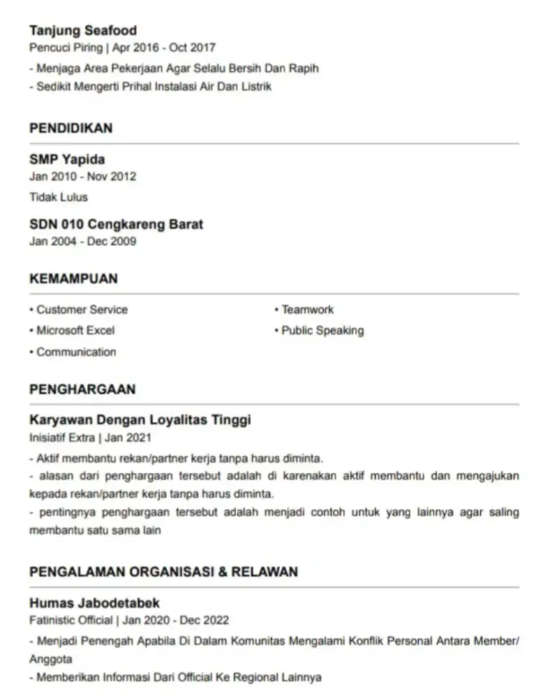 Mencari Pekerjaan