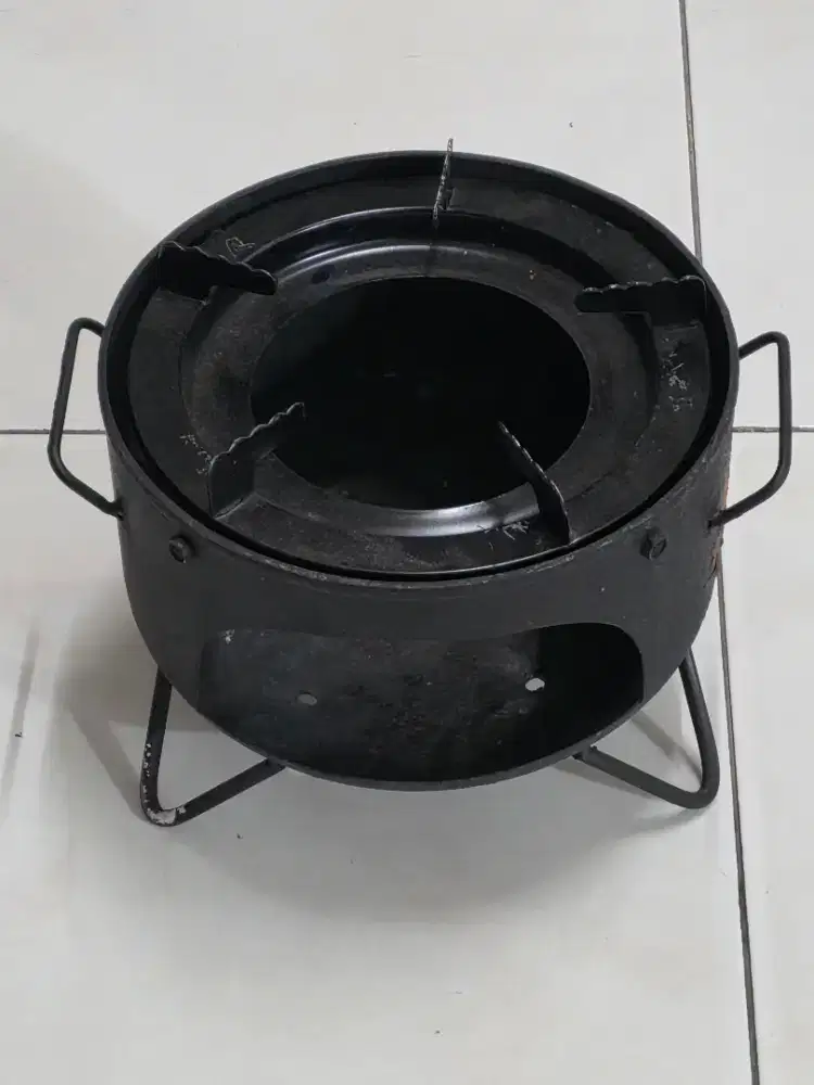 Kompor tungku kayu bakar serbaguna bisa buat camping atau memasak