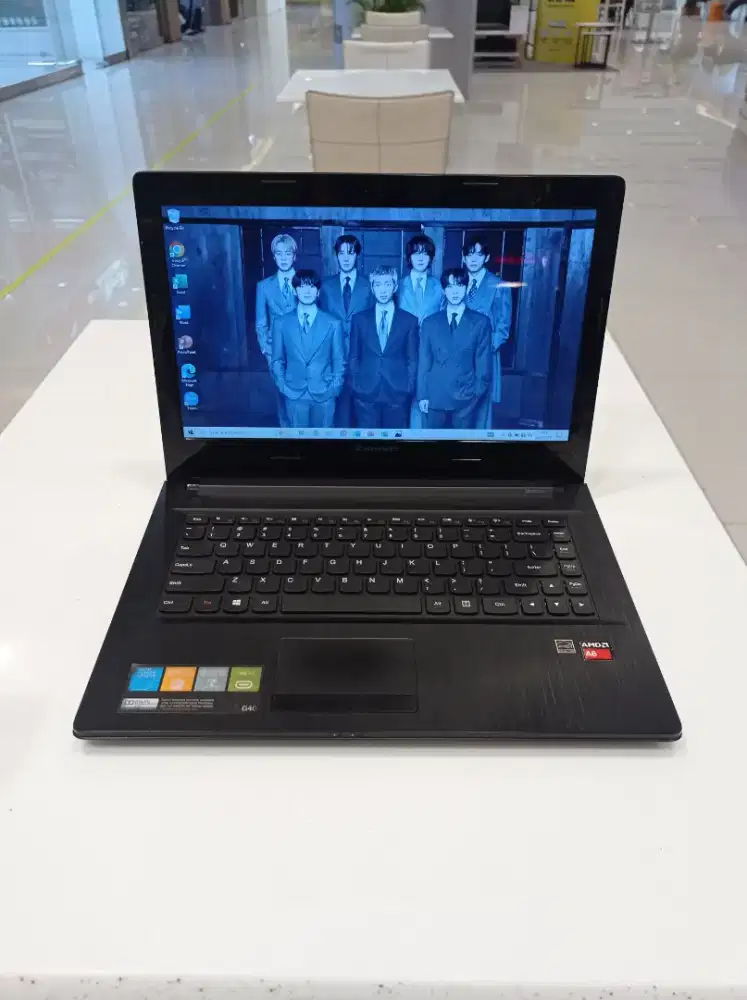 Laptop Lenovo G-40 Windows 10 Normal Baterai Awet