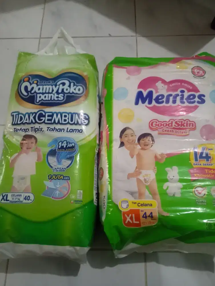 pampers baru ukuran XL