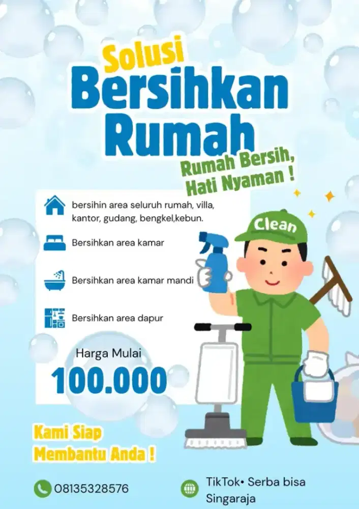 jasa celening service Singaraja
