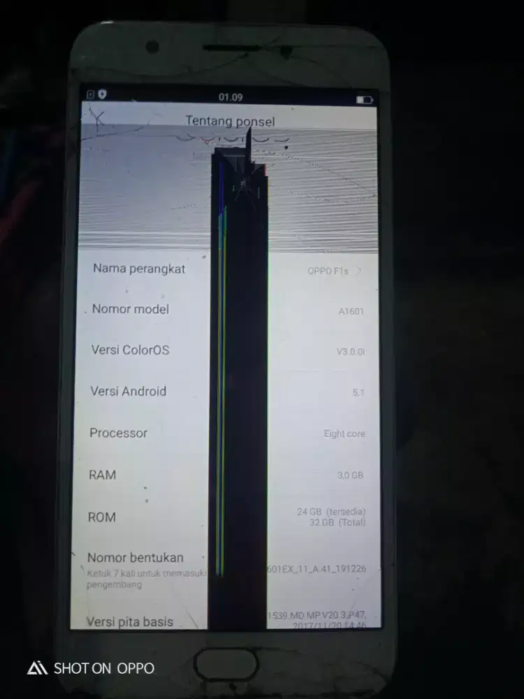 jual hp Oppo f1s ram 3/32 minus seperti di foto yg Laen normal