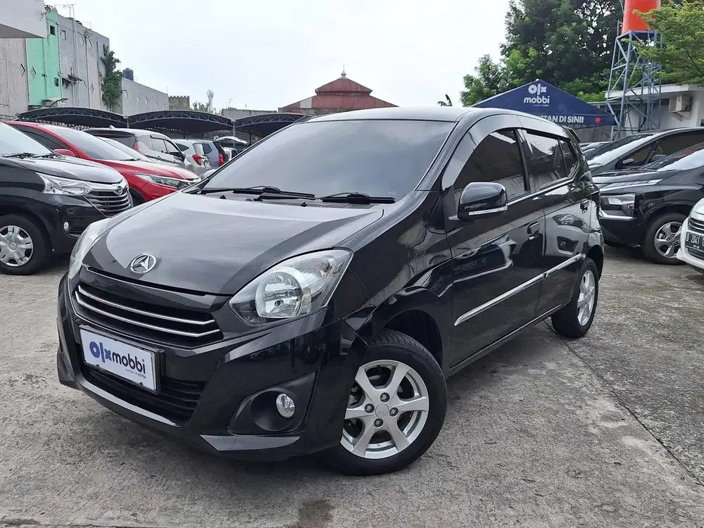 TDP RENDAH - Daihatsu Ayla 1.0 X Bensin-AT 2018 Merah CVVCB