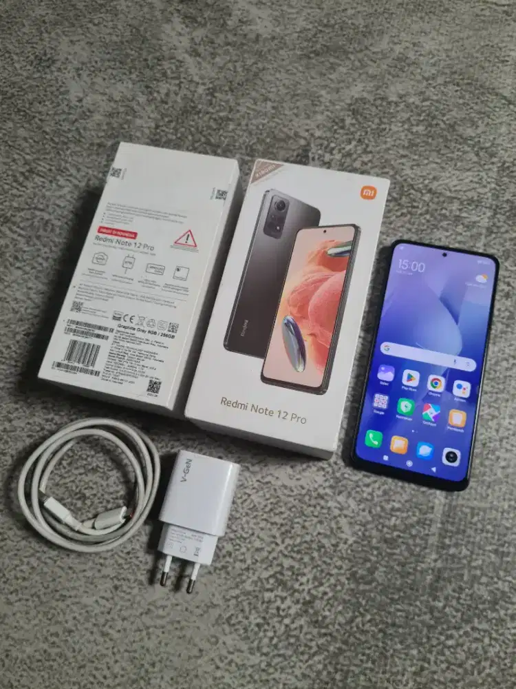 Hp redmi note 12 pro ram 8+8/256 Fullset